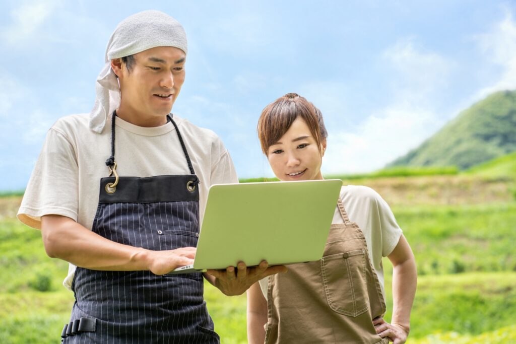 直販+EC販売(オンライン販売)